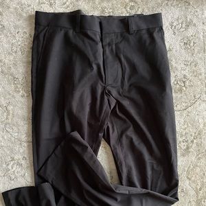 H&M regular fit black dress pants